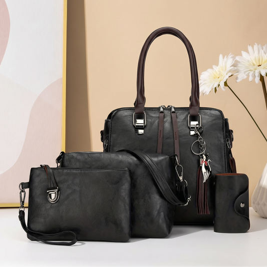 Set Venecia de 4 Piezas Negro REF. 592