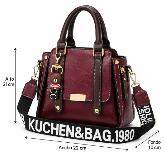 Cartera Martina Vino REF. 588