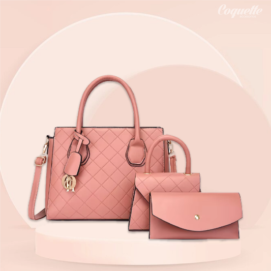 Set 3 Piezas Hadley REF. 3780 Rosado
