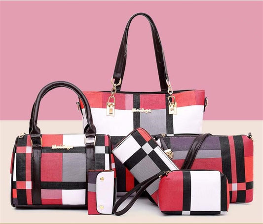 Set Ana de 6 Piezas Rojo/Negro REF. 3635