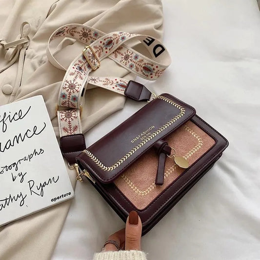 Cartera Amara Ref. 3806 Vino/Rosado