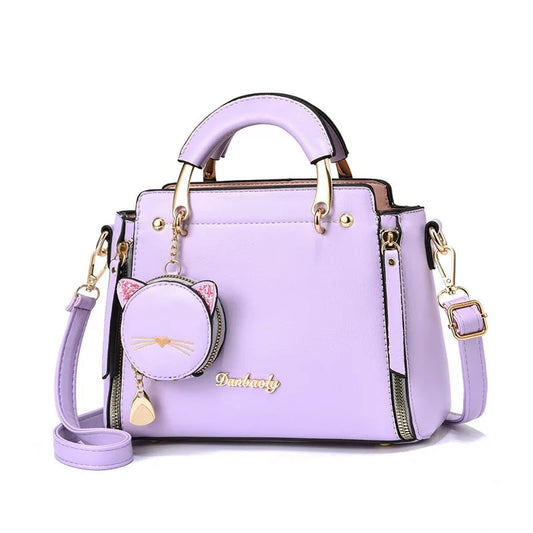 Cartera Miau Lila REF. 585
