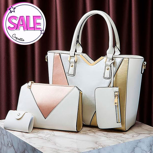 Set 4 Piezas Summer REF. 3746 Blanco