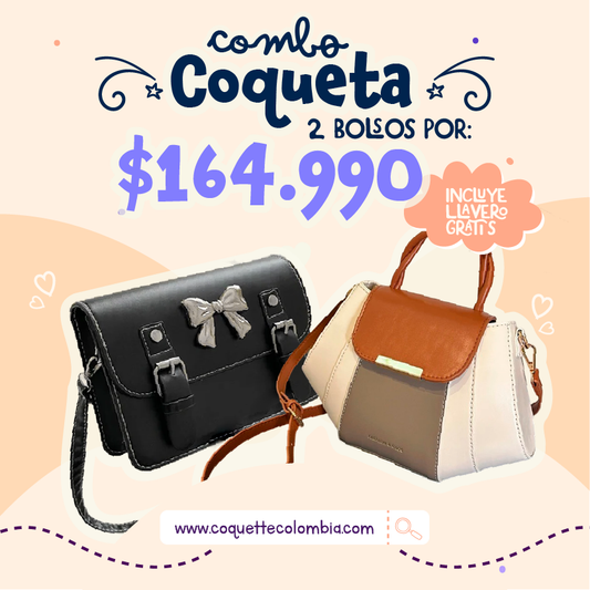 Combo Coqueta 2 Bolsos REF. 3375
