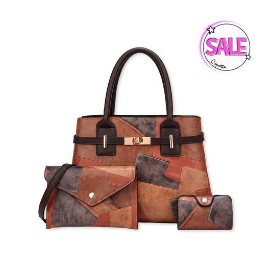 Set Brenda de 3 Piezas REF. 3851 Café