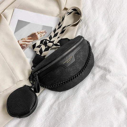 Riñonera Madeline REF: 3861 Negro