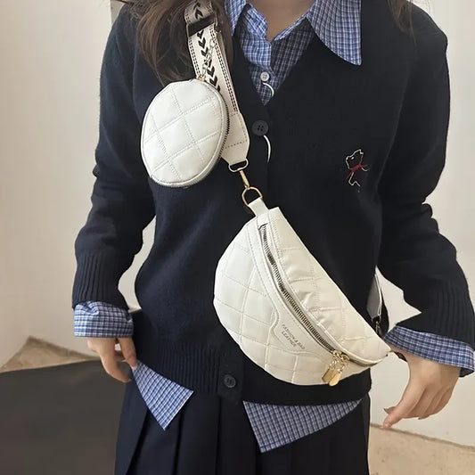 Riñonera Paulina REF: 3863 Blanco