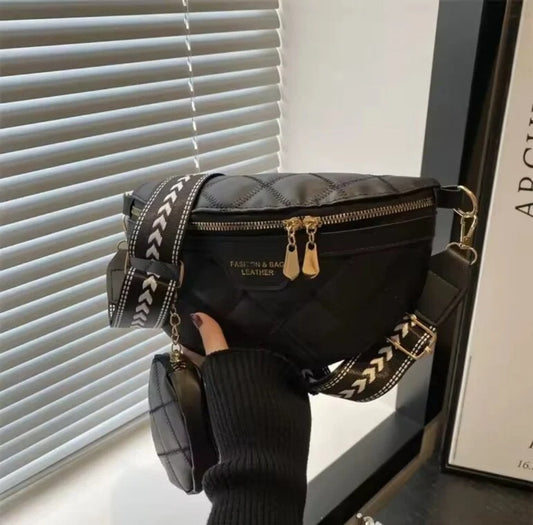 Riñonera Paulina REF: 3863 Negra