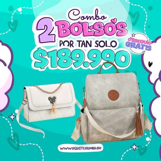 Combo 2 Bolsos REF. 5011