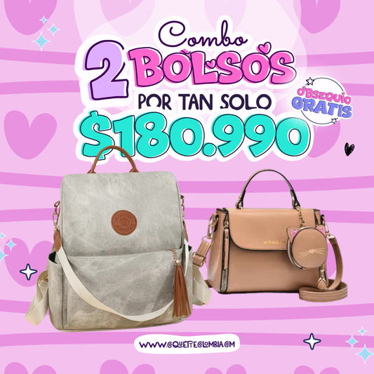 Combo 2 Bolsos REF. 5012