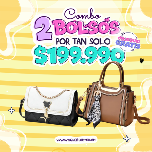 Combo 2 Bolsos REF. 5014