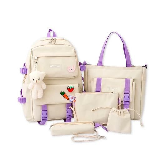 Set Carrot de 5 Piezas Beige REF. 573