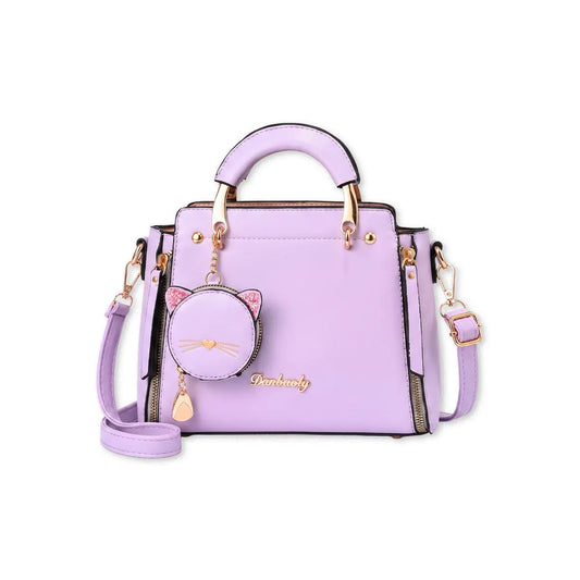 Cartera Miau Lila REF. 585