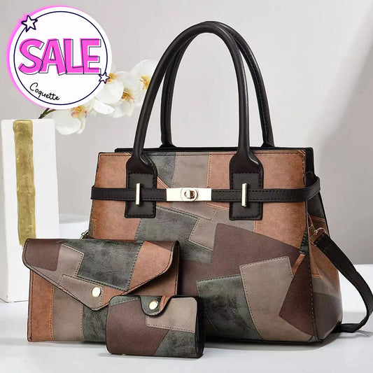 Set Brenda de 3 Piezas Ref. 3851 Beige