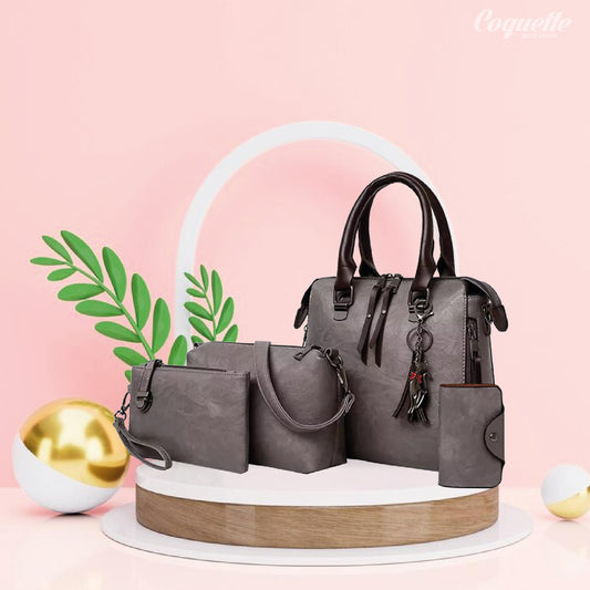 Set Venecia de 4 Piezas Gris REF. 592