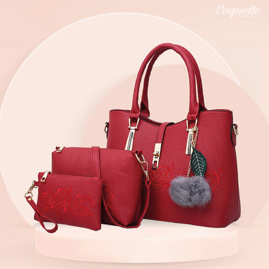 Set Francesca de 3 Piezas Rojo REF. 3673