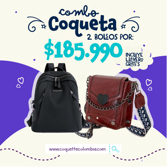 Combo 2 Bolsos REF. 3325