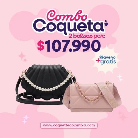 Combo Coqueta 2 Bolsos REF. 3337