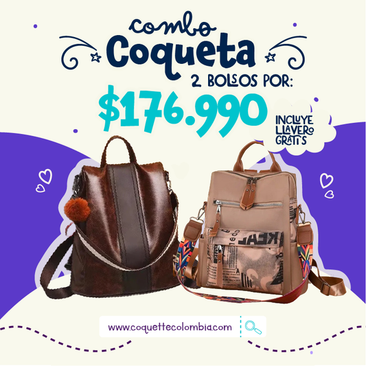 Combo 2 Bolsos REF. 3341