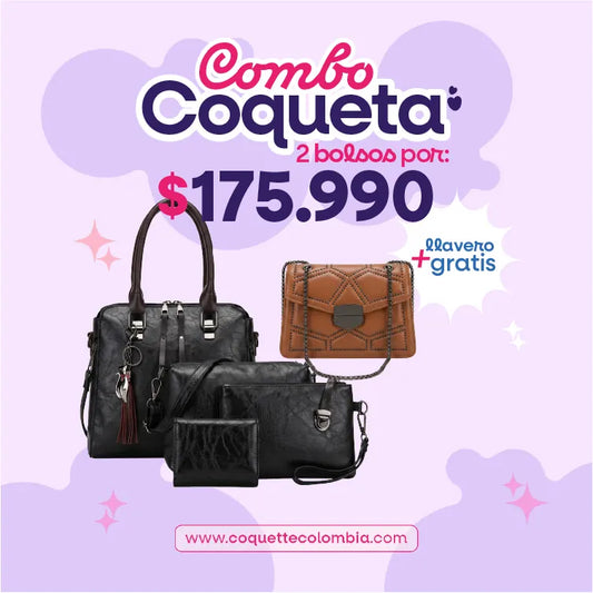 Combo 2 Bolsos REF. 3343