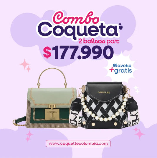 Combo Coqueta 2 Bolsos REF. 3355
