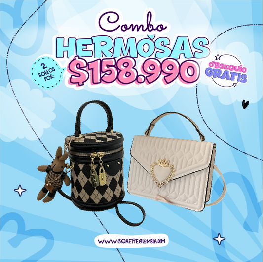 Combo Hermosas 2 Bolsos REF. 3358