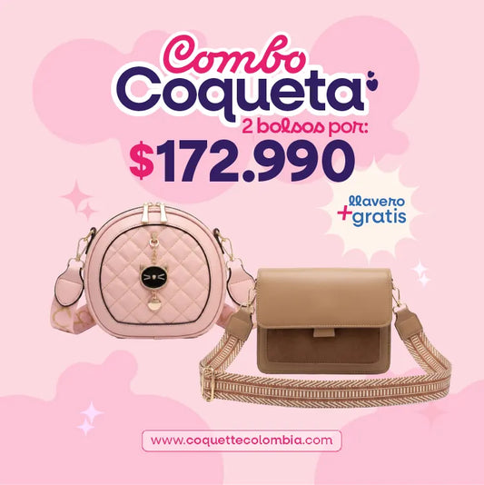 Combo Coqueta 2 Bolsos REF. 3366