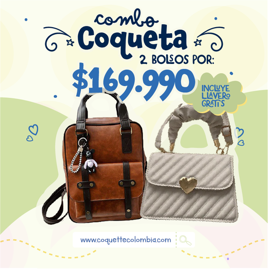 Combo Valiente 2 Bolsos REF. 3368