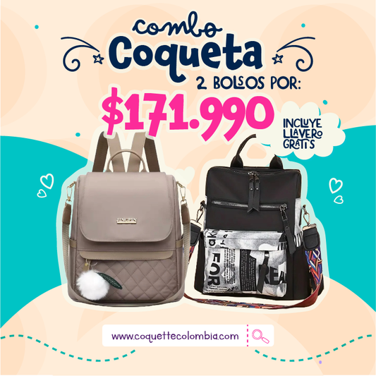 Combo Valiente 2 Bolsos REF. 3370