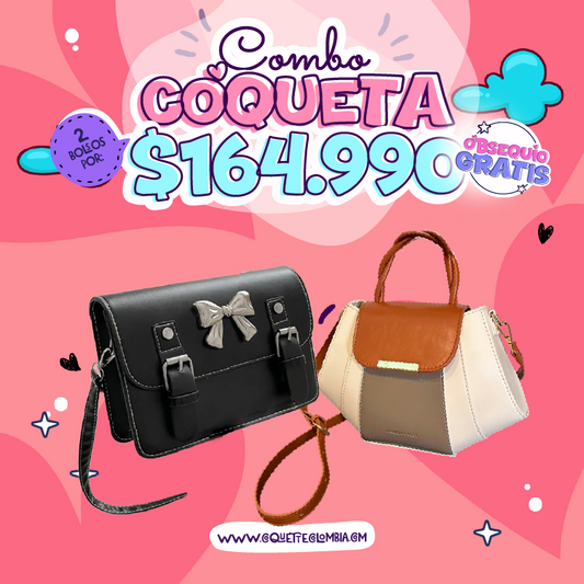 Combo coqueta 2 Bolsos REF. 3375