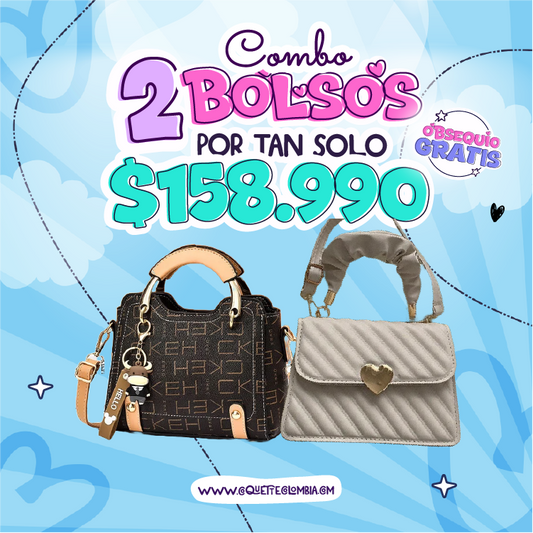 Combo 2 Bolsos REF. 3379