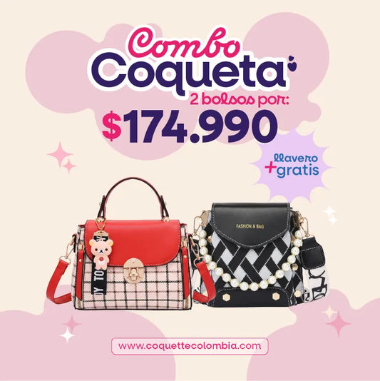 Combo Coqueta 2 Bolsos REF. 3382