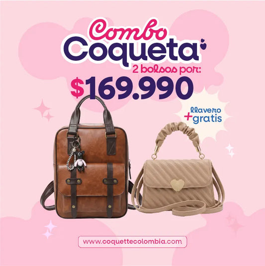 Combo Coqueta 2 Bolsos REF. 3385
