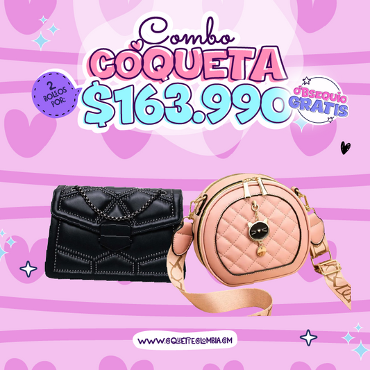 Combo Coqueta 2 Bolsos REF. 3386