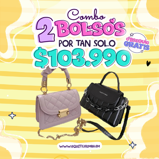 Combo 2 Bolsos REF. 3399