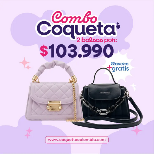 Combo Valiente 2 Bolsos REF. 3390