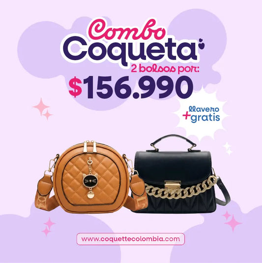 Combo Coqueta 2 Bolsos REF. 3405