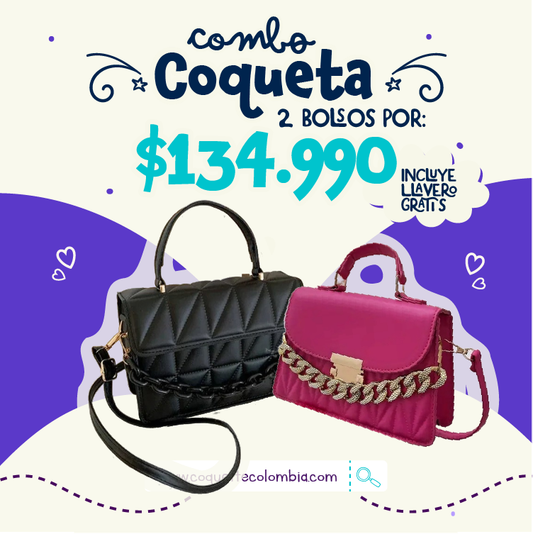 Combo Valiente 2 Bolsos REF. 3406