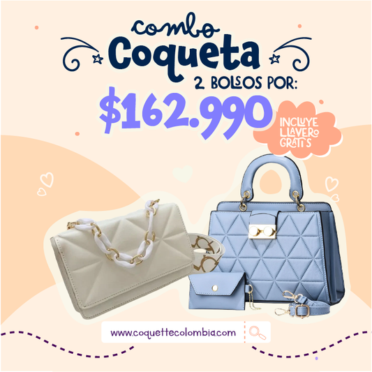 Combo Valiente 2 Bolsos REF. 3414