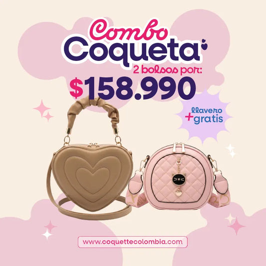 Combo Coqueta 2 Bolsos REF. 3418