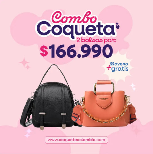 Combo Coqueta 2 Bolsos REF. 3426
