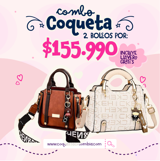 Combo Valiente 2 Bolsos REF. 3431