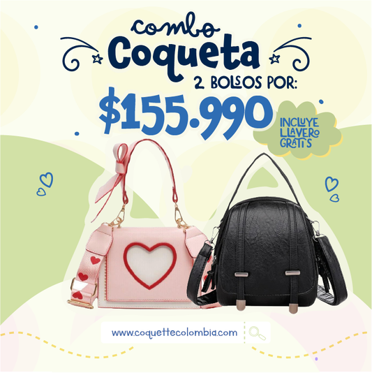 Combo Valiente 2 Bolsos REF. 3432