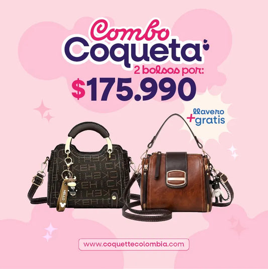 Combo Coqueta 2 Bolsos REF. 3448