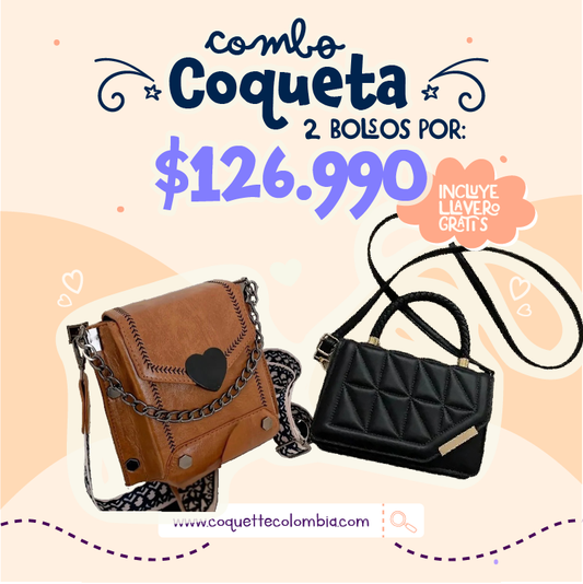 Combo Inspiradora 2 Bolsos REF. 3453