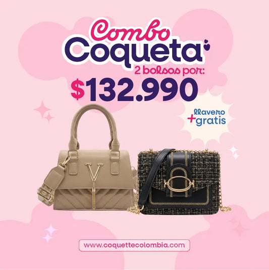 Combo Coqueta 2 Bolsos REF. 3454
