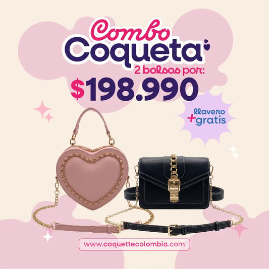Combo Coqueta 2 Bolsos REF. 3459
