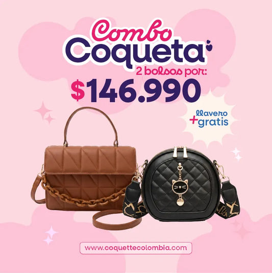 Combo Coqueta 2 Bolsos REF. 3460