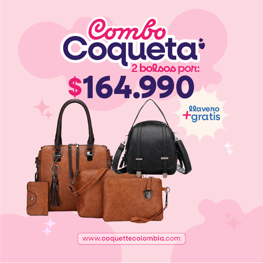 Combo Valiente 2 Bolsos REF. 3466