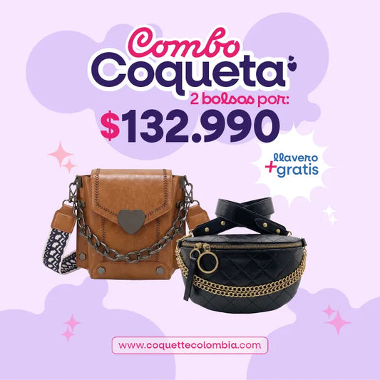 Combo Coqueta 2 Bolsos REF. 3469